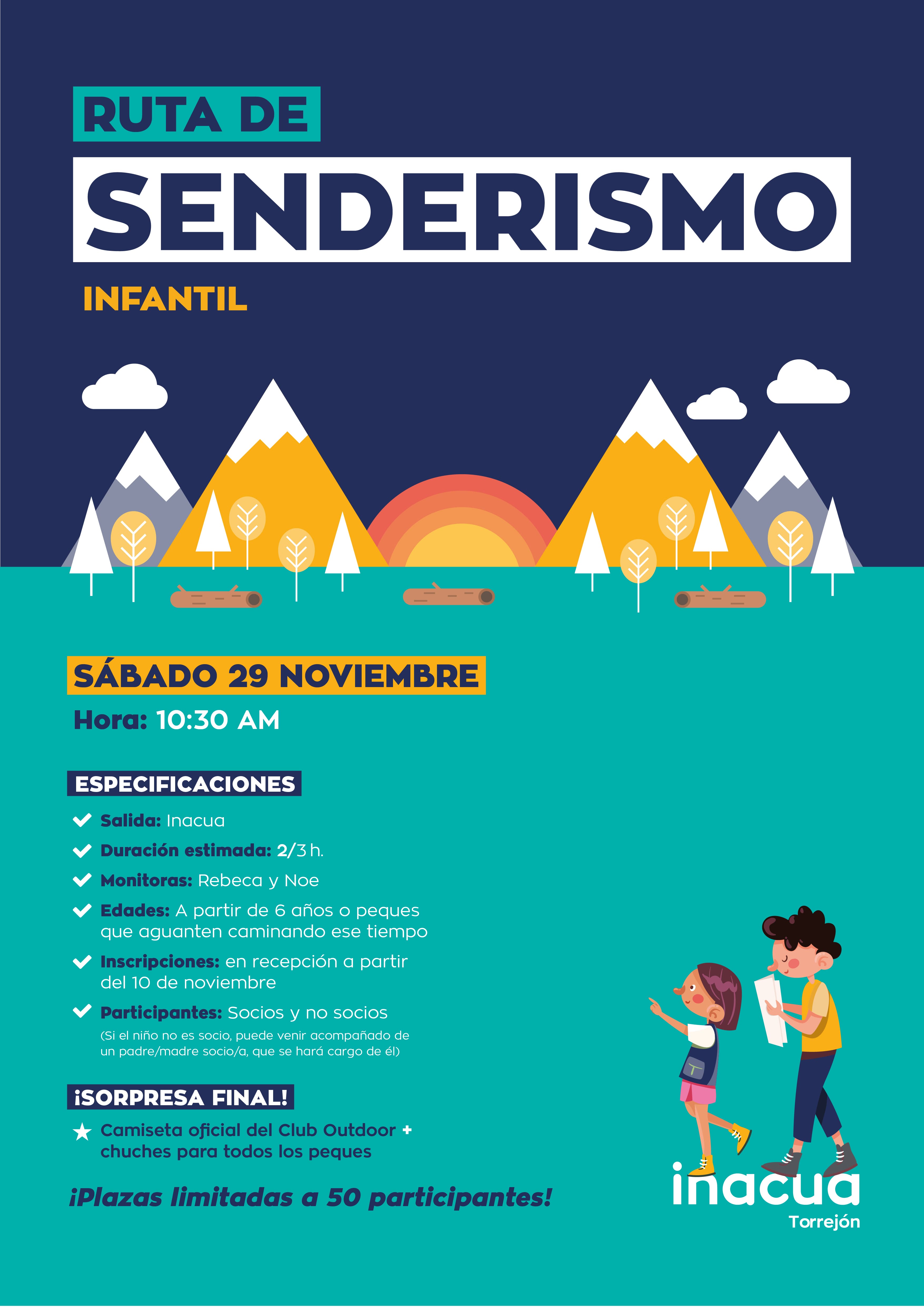 Ruta de senderismo infantil 